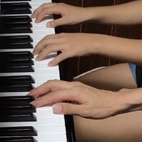 ピアノを始めてちょうど1年でこの程度の画像