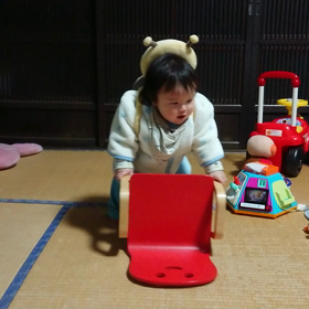 椅子遊び♪の画像