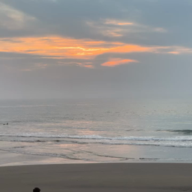 7月3日千葉北、東浪見の朝の波の画像