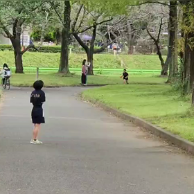 10/8 ミニ駅伝大会（中継所付近）④の画像