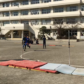 記録会 走り高跳び②の画像