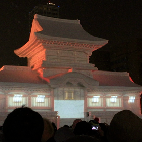 プロジェクションマッピングの画像