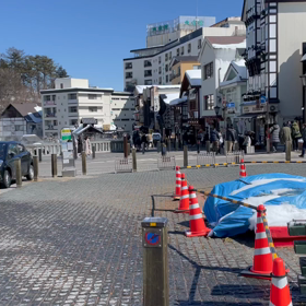 硫黄の匂いプンプン草津の画像