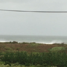 8月9日千葉北、東浪見の朝の波の画像