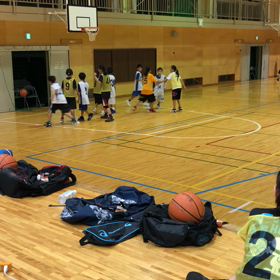 今日のバスケ練習(20190821)の画像