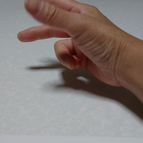 箸の持ち方の画像