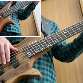 鬼滅の刃のテーマをベースカバーしましたの画像