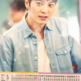 5月のカレンダー開きましたの画像