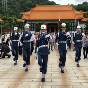 台湾へ 9 ふらっと 忠烈祠 衛兵交代式④の画像