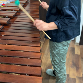 マリンバの生徒さんの画像