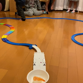 家で回転寿司やっちゃった⁉️の画像