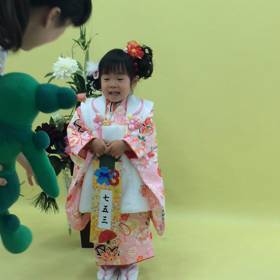 七五三撮影の画像