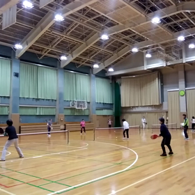 パドルテニス西公民館の画像