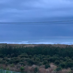 3月29日千葉北、東浪見の朝の波の画像