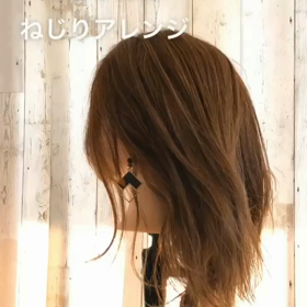 ヘアアレンジ動画の画像