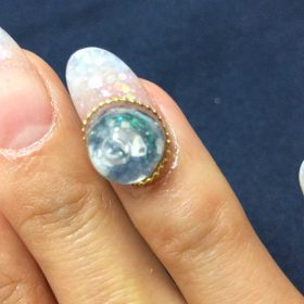 スノードームネイル☆の画像