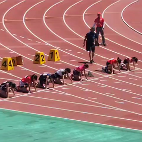 ５年女子100m④の画像
