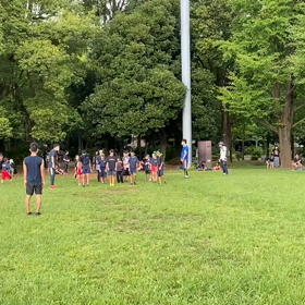 ダッシュ(黄緑チーム)①の画像