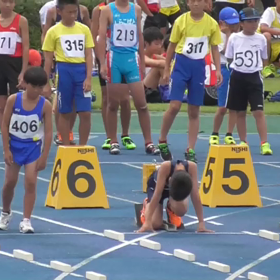 男子100ｍビデオ動画②の画像