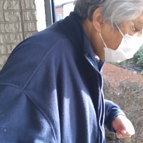 今日も楽しく庭一周。の画像