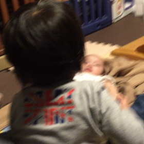 手っ手繋いだの〜の画像