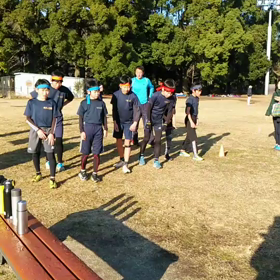 航空公園練習 400インターバル①の画像