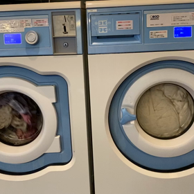 回転数あがってます（羽毛ランドリー）の画像