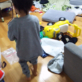 寝起き サンタさんからのの画像