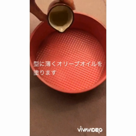 オリーブオイルを使った簡単ガトーショコラの画像