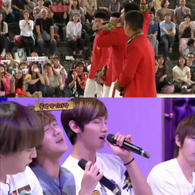 時を越えて同じ曲を歌う二人に胸熱の画像