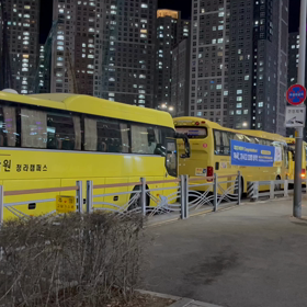 韓国からこんばんは！毎夜繰り広げられる車のパレード！の画像