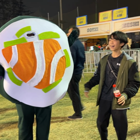 初巻き寿司ダンスの画像