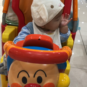 ショッピングカーデビューの画像