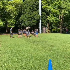 ダッシュ練習(オレンジチーム)①の画像