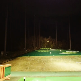 ゴルフ練習の画像