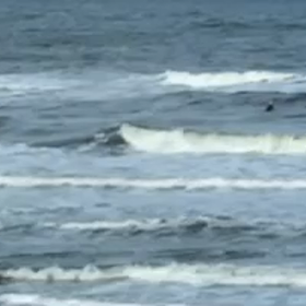 今朝の1 ラウンド目の波乗り自撮り動画よりの画像