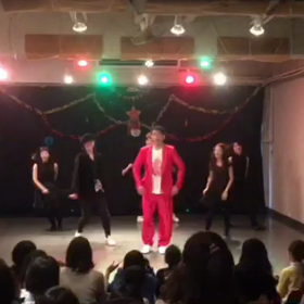 クリスマス発表会の画像