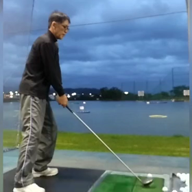 ウッドの練習が楽しいの画像