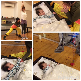 hitomiちゃんの産後調整、チビチビ君の動画の画像