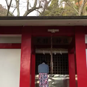 参拝中に吹いた風は何なのか？の画像