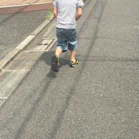 親子英語「おしっこガマンするんだよ」の画像