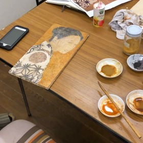 ダミアンの日本画レッスンの画像