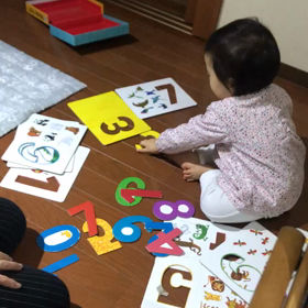 14ヶ月で数字を読めるようになった娘！(動画追加)の画像