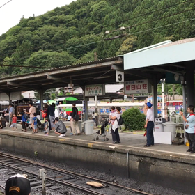 奥大井の車窓からの画像
