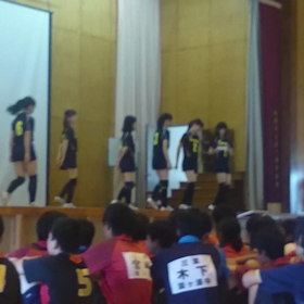 中体連 壮行会6の画像