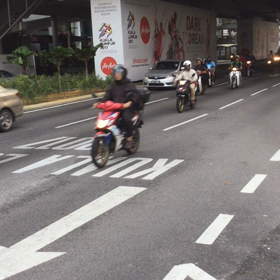 クアラルンプール ブッキビンタンのバイクの画像