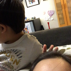 頭 トントンの画像