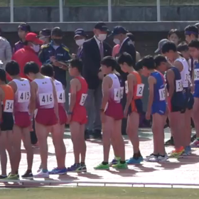 ６年男子600m １組目①の画像