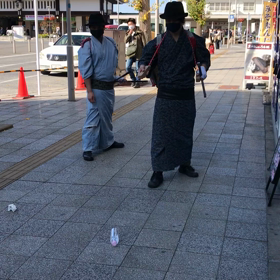 ゴミ拾い侍❣️成田に参上❣️の画像