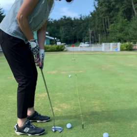 hanさんとパッティング練習！3の画像